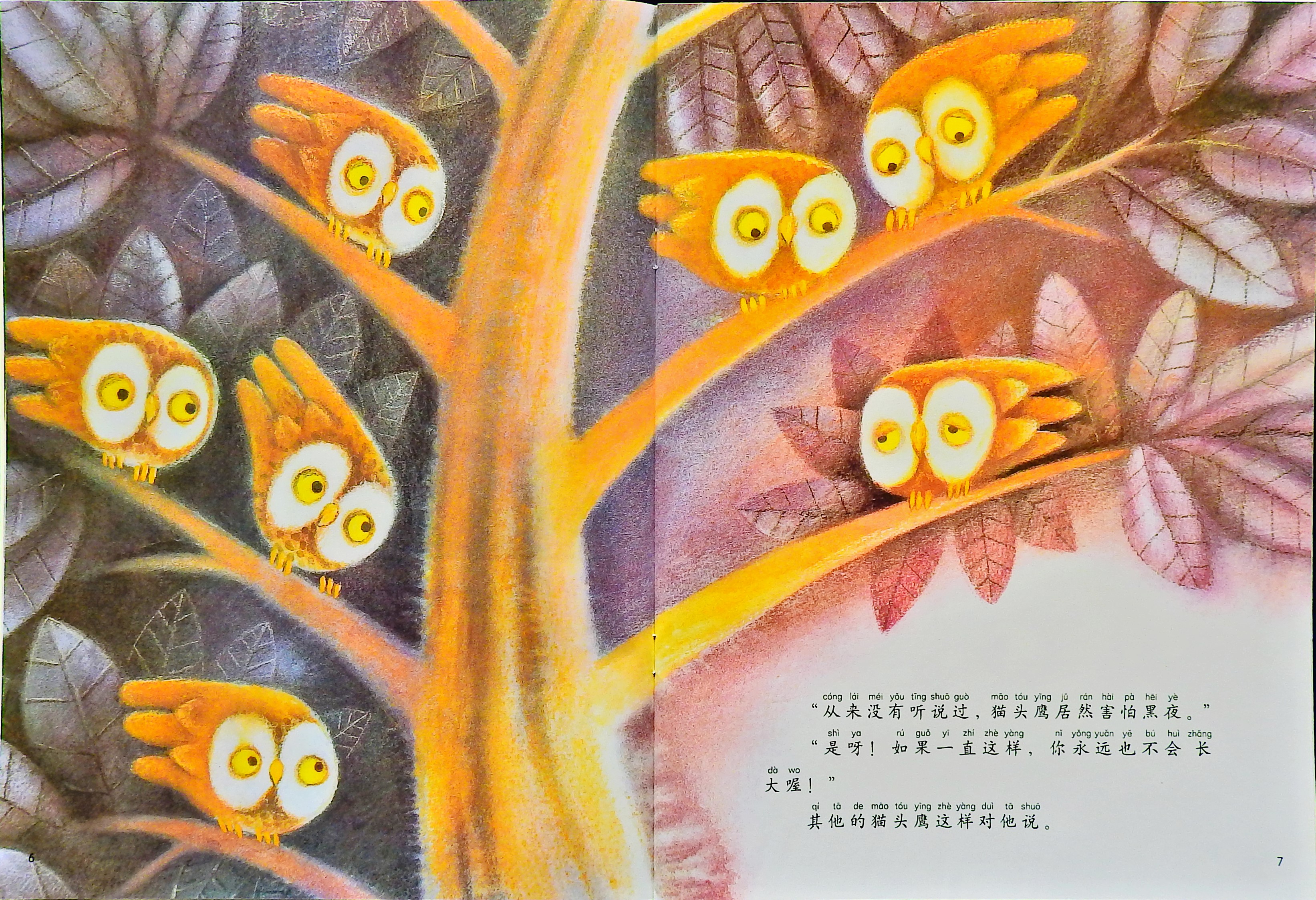 胆小的猫头鹰 (05),绘本,绘本故事,绘本阅读,故事书,童书,图画书,课外阅读